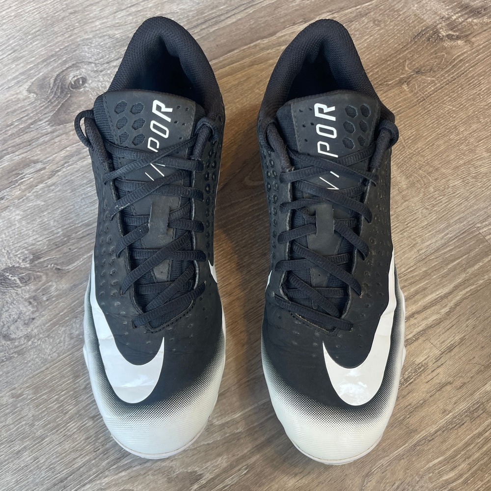 Nike Vapor Ultrafly 2 Keystone Baseball Cleats Black White AV0711-001‎ Mens 9.5